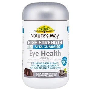 (PRE ORDER) Nature's Way Adult Vita Gummies High Strength Eye Health 60 Gummies shelf life 2yrs